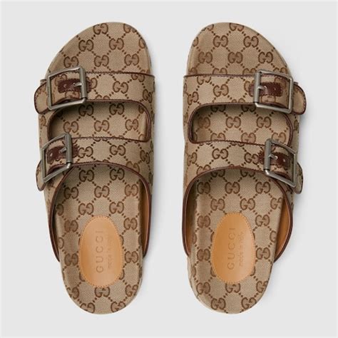 gucci slides with buckle|Gucci slides women's.